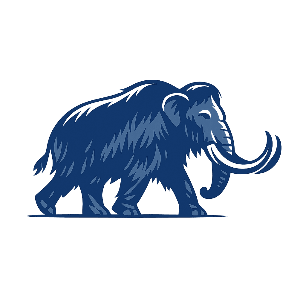 A woolly mammoth — the new species of GTM
